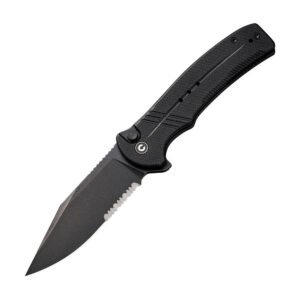 Civivi Cogent Button Lock Serrated Folding Knife