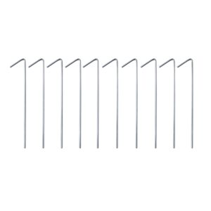 Bush Tracks 7" Steel Tent Pegs 10 Pack